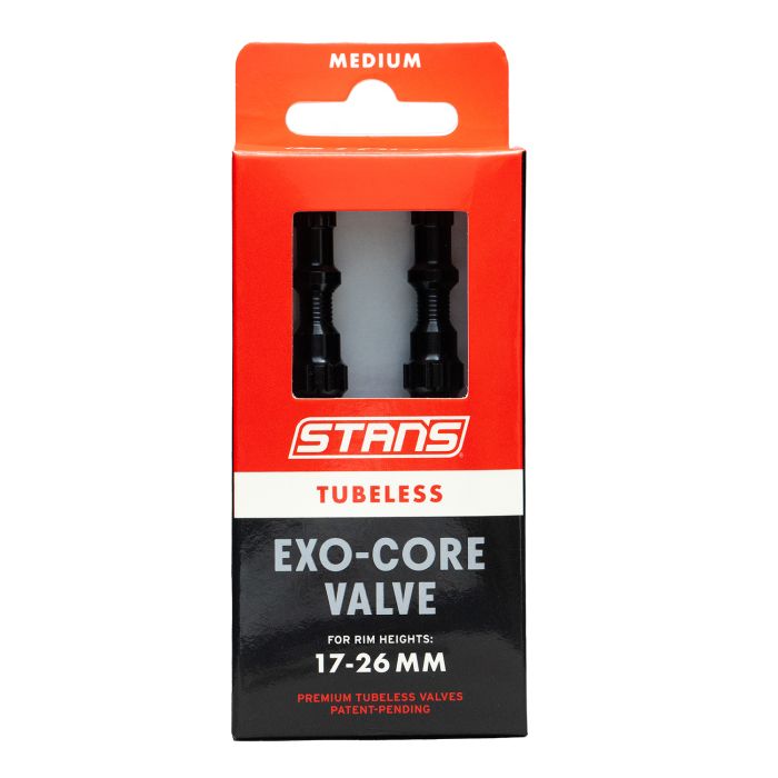 Afbeelding laden in galerijviewer, Stan's tubeless exo-core valves - medium - black
