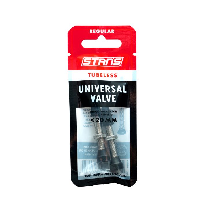 Afbeelding laden in galerijviewer, Stan's tubeless universal valves - regular - brass
