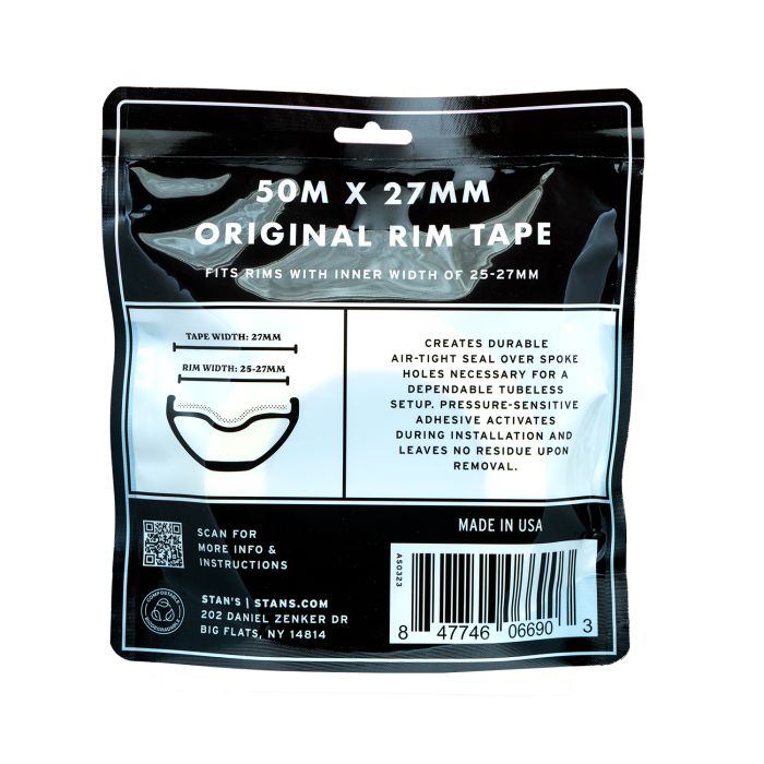 Afbeelding laden in galerijviewer, Stan's rim tape (50m) - 27mm
