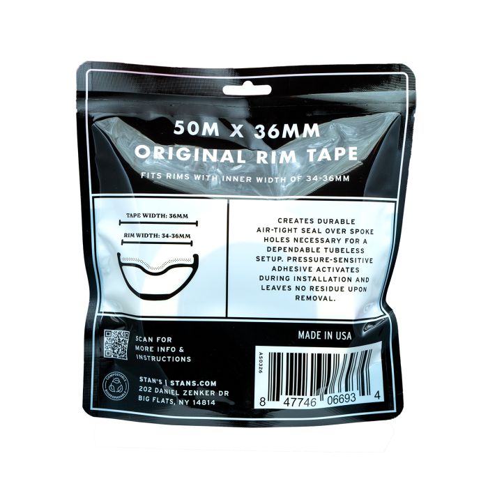 Afbeelding laden in galerijviewer, Stan's rim tape (50m) - 36mm
