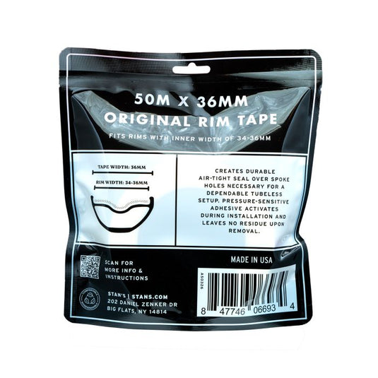 Stan's rim tape (50m) - 36mm
