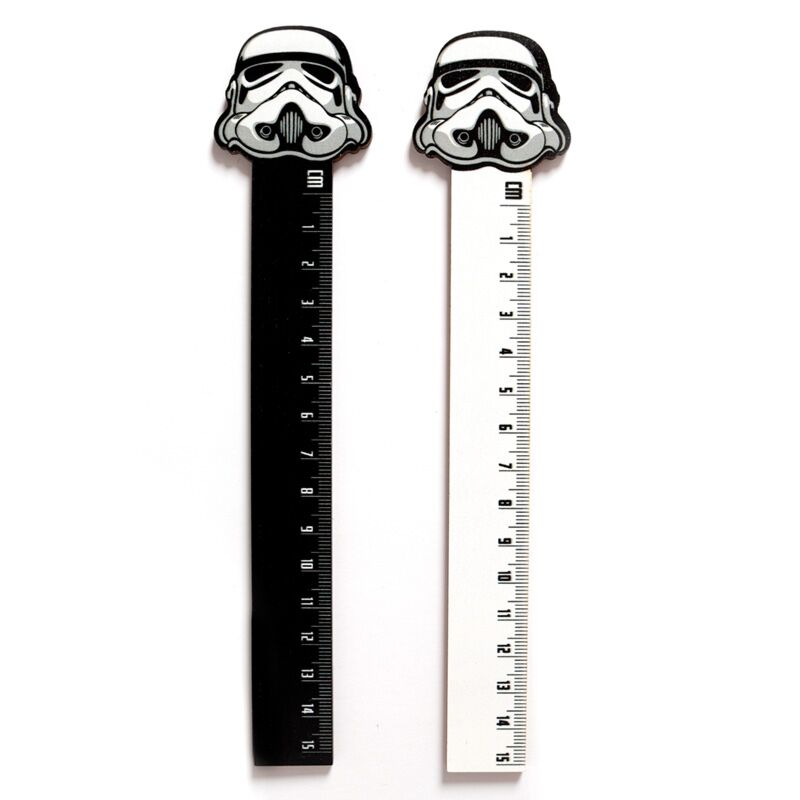 Afbeelding laden in galerijviewer, The original stormtrooper houten liniaal 15cm
