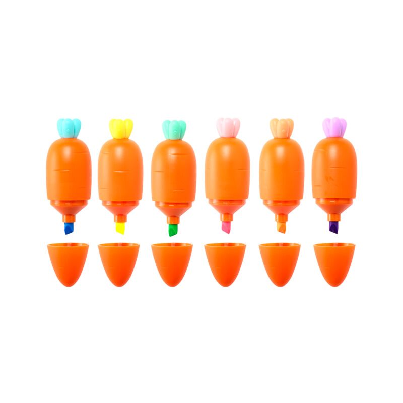 Afbeelding laden in galerijviewer, Inkredible wortel highlighter pen set van 6
