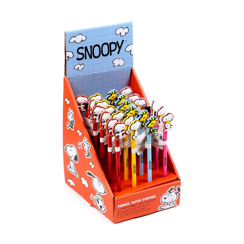 Afbeelding laden in galerijviewer, Union peanuts snoopy woodstock pvc top potlood

