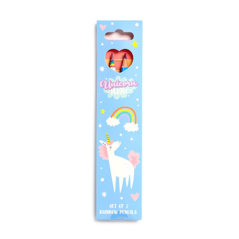Afbeelding laden in galerijviewer, Unicorn magic set 2 regenboog potloden
