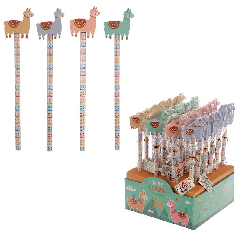 Afbeelding laden in galerijviewer, Oh my llama - gum potlood
