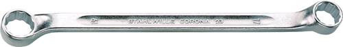 Stahlwille ringsleutel 24x27 licht gebogen
