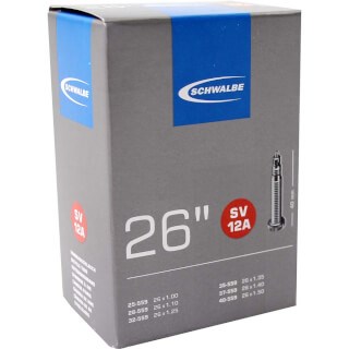 Afbeelding laden in galerijviewer, Schwalbe binnenband sv12s 26 25 40-559 fv 40mm
