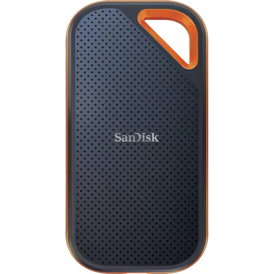Sandisk extreme pro portable v2, 4 tb externe ssd (zwart oranje, sdssde81-4t00-g25, usb-c)