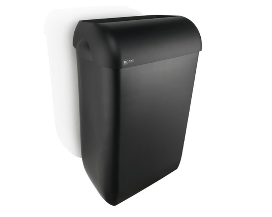 Satino black afvalbak kunststof (43 liter)