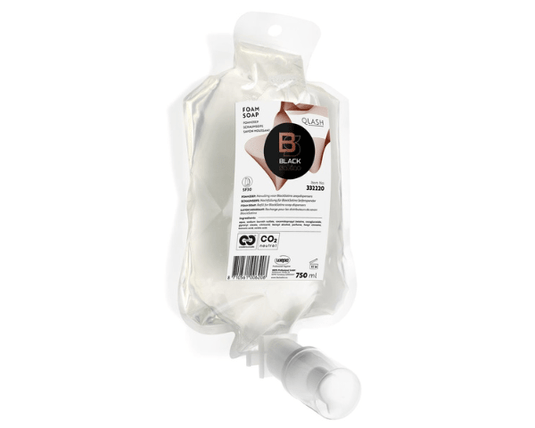 Satino black qlash foamzeep cartridge (6x750ml)