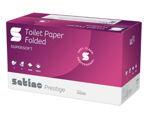 Satino toiletpapier recycled 2-laags bulkpack (30x 300 vel)