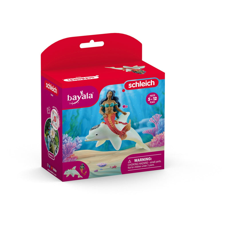 Afbeelding laden in galerijviewer, Schleich Bayala Isabelle op dolfijn
