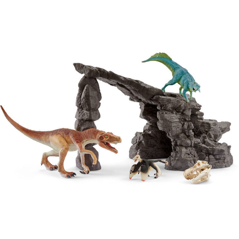 Afbeelding laden in galerijviewer, Schleich DINOSAURS Set met Grot 41461
