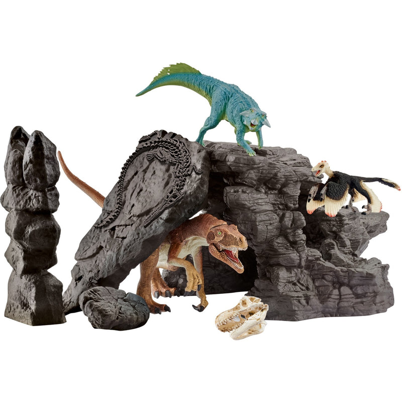 Afbeelding laden in galerijviewer, Schleich DINOSAURS Set met Grot 41461
