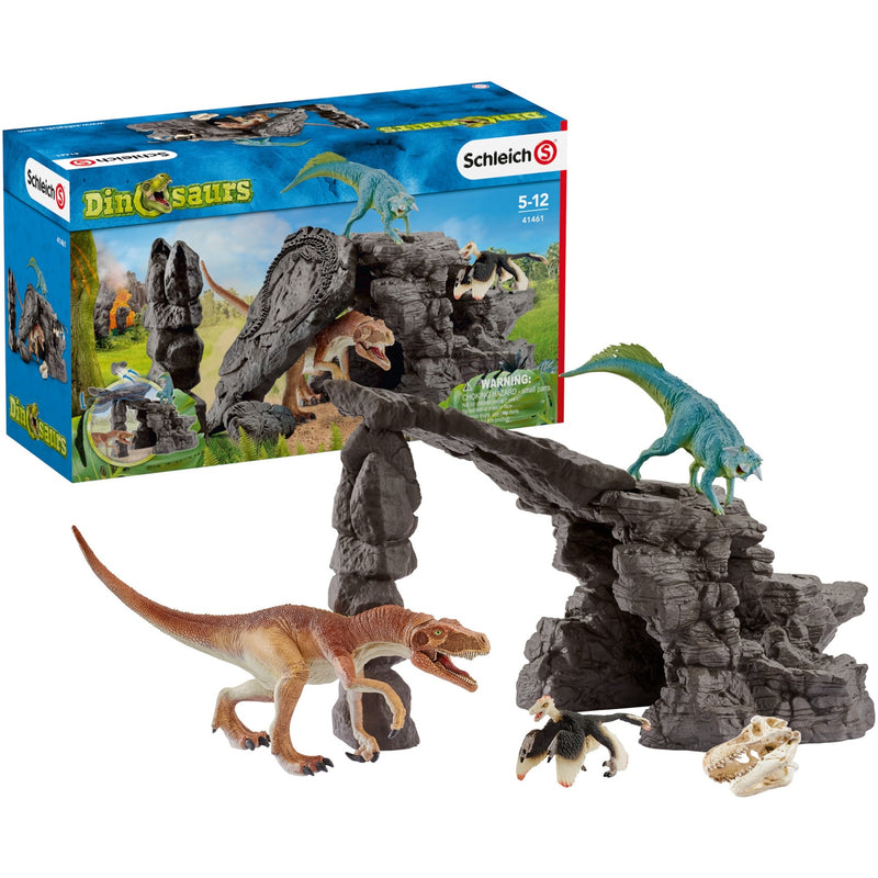 Afbeelding laden in galerijviewer, Schleich DINOSAURS Set met Grot 41461
