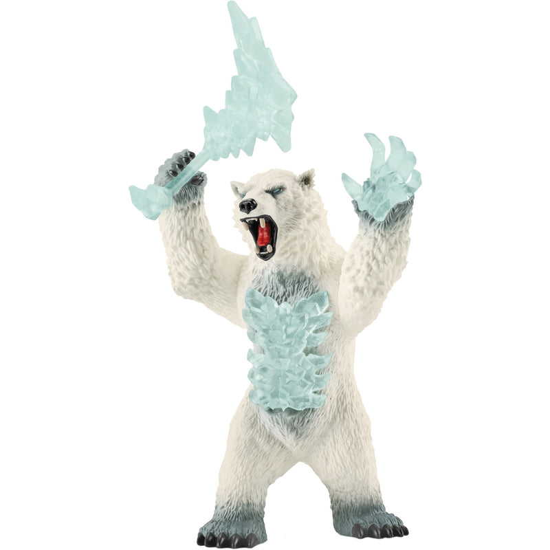 Afbeelding laden in galerijviewer, Schleich Eldrador Sneeuwstormbeer met wapen
