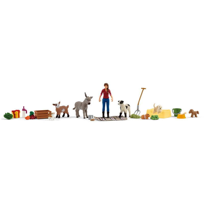 Afbeelding laden in galerijviewer, Schleich FARM WORLD Adventskalender 2023 98983
