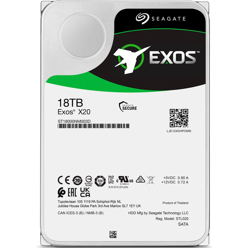 Afbeelding laden in galerijviewer, Seagate Seagate Exos X20 18 TB
