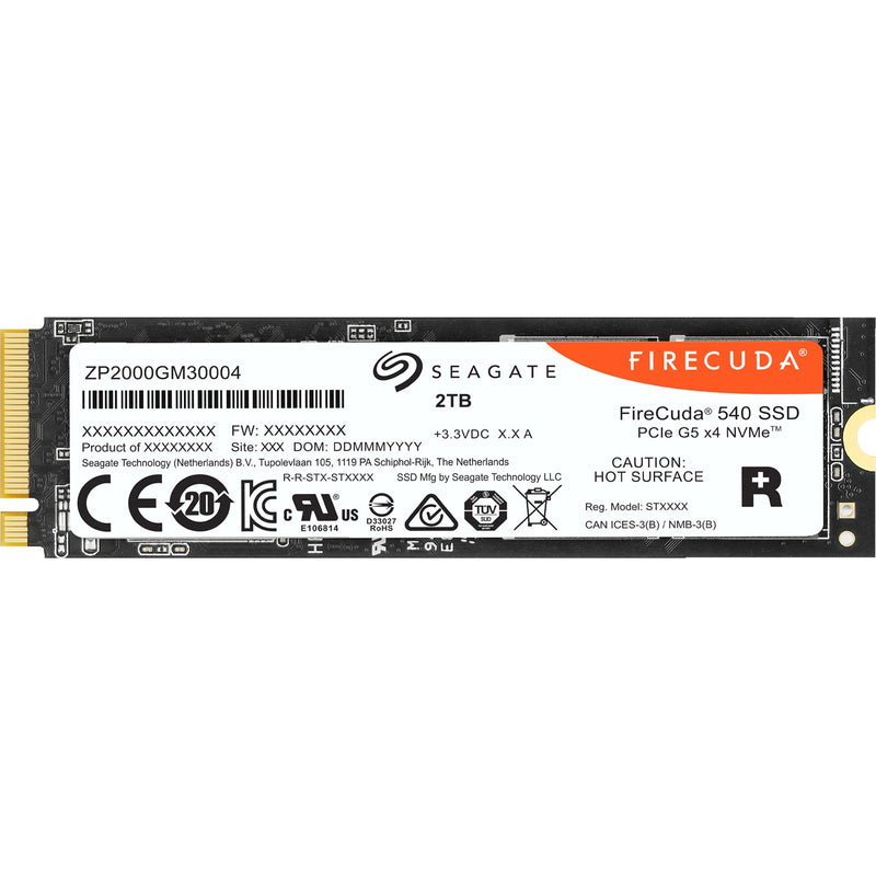 Afbeelding laden in galerijviewer, Seagate Seagate FireCuda 540 2 TB
