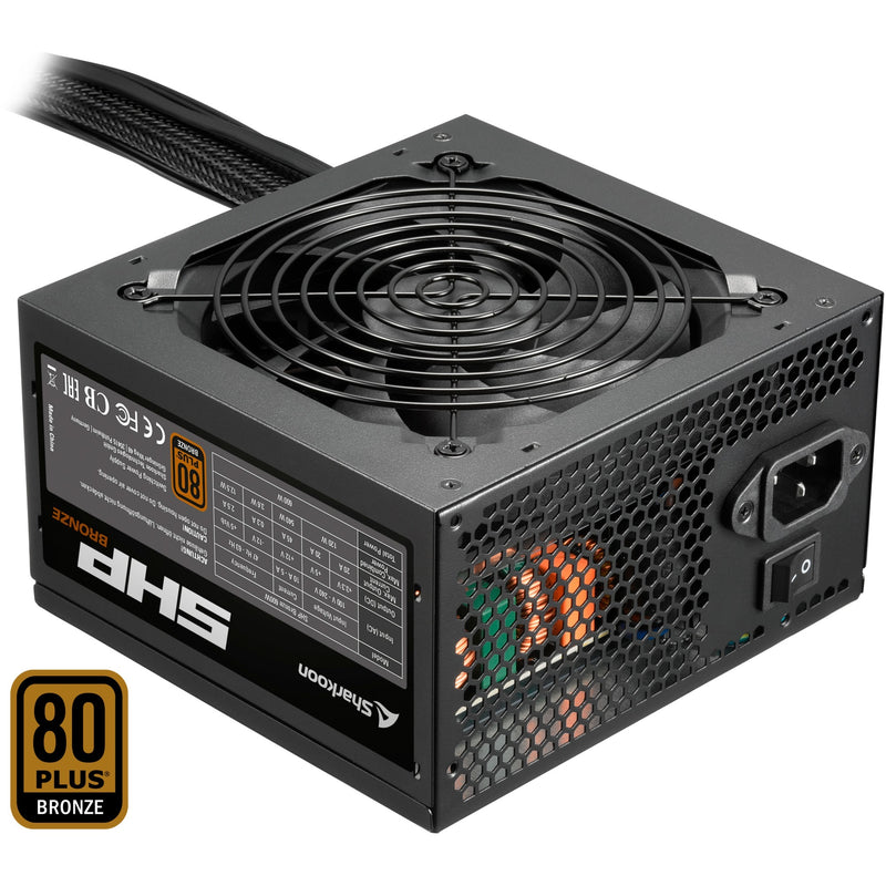 Afbeelding laden in galerijviewer, Sharkoon SHP Bronze 600 W
