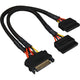 Sharkoon sata ystroomadapter, 0,20m
