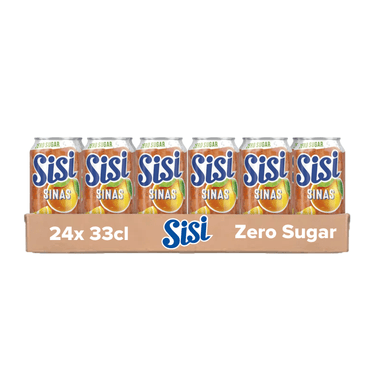 Sisi sinas zero sugar blik (24x 33cl)