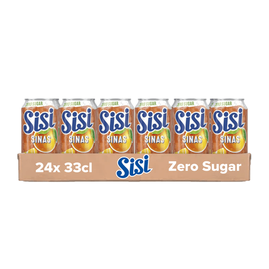Sisi sinas zero sugar blik (24x 33cl)
