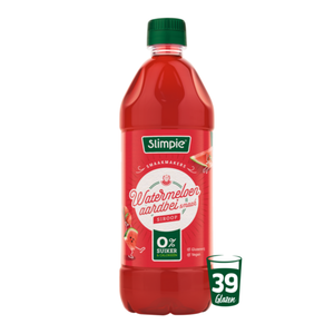 Slimpie siroop watermeloen aardbei suikervrij (6x 650 ml)