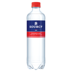 Sourcy rood mineraalwater sprankelend (6x 50cl)