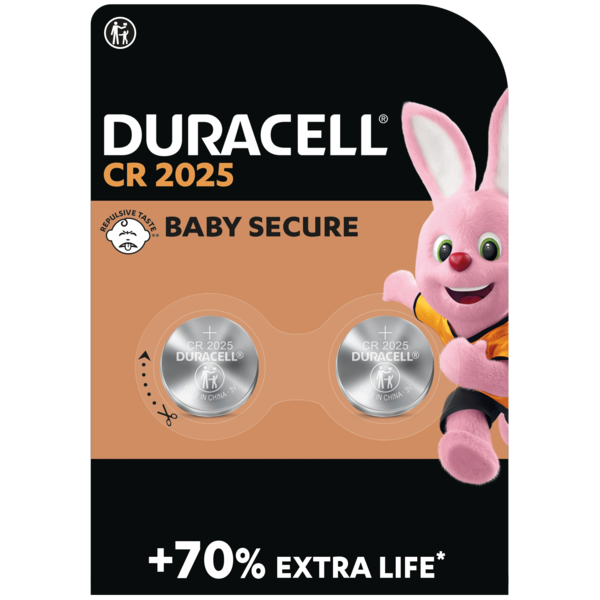 Afbeelding laden in galerijviewer, Battery sales europe b.v. duracell batterij cr2025 3v lithium (2st)
