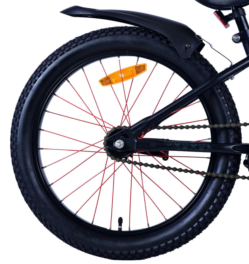 Afbeelding laden in galerijviewer, Spider-Man - Kinderfiets - Jongens - 20 inch - Mat Zwart
