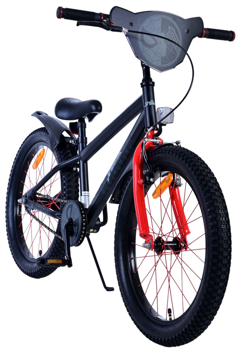 Afbeelding laden in galerijviewer, Spider-Man - Kinderfiets - Jongens - 20 inch - Mat Zwart
