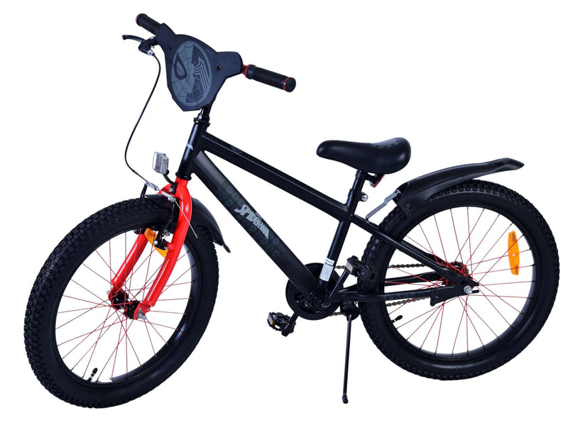 Afbeelding laden in galerijviewer, Spider-Man - Kinderfiets - Jongens - 20 inch - Mat Zwart
