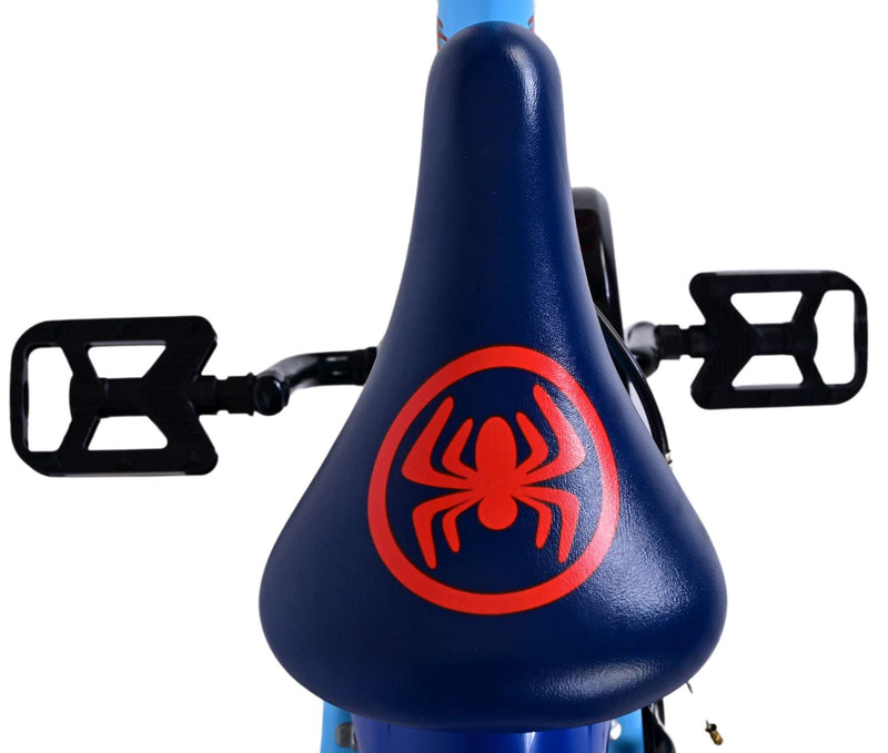 Afbeelding laden in galerijviewer, Spidey Kinderfiets - Jongens - 14 inch - Blauw - Twee handremmen
