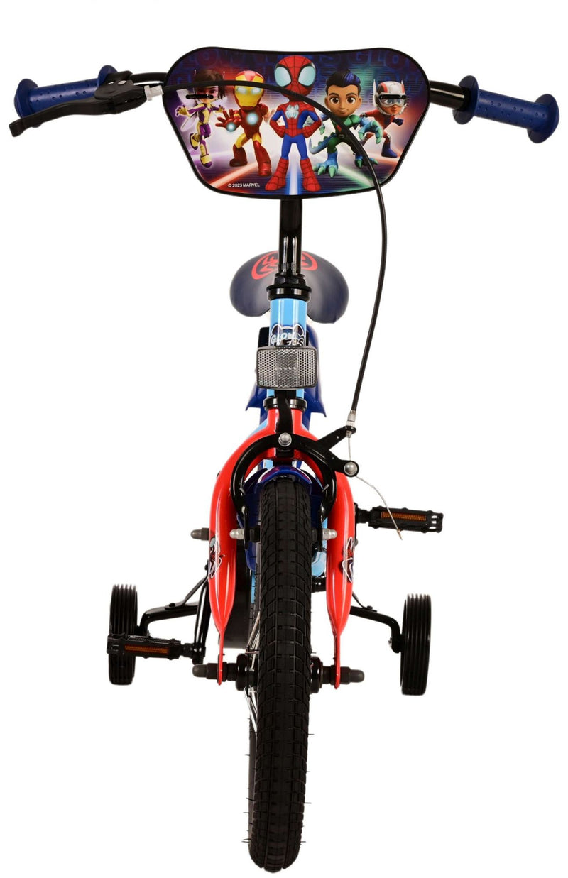 Afbeelding laden in galerijviewer, Spidey Kinderfiets - Jongens - 14 inch - Blauw
