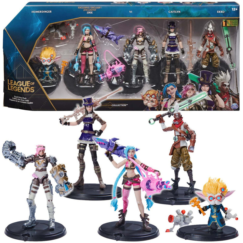 Afbeelding laden in galerijviewer, Spin Master League of Legends Dual Cities Pack
