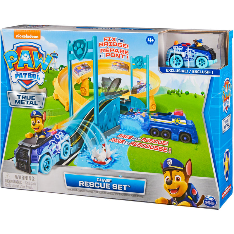 Afbeelding laden in galerijviewer, Spin Master Spin True Metal Chase Rescue-baanset
