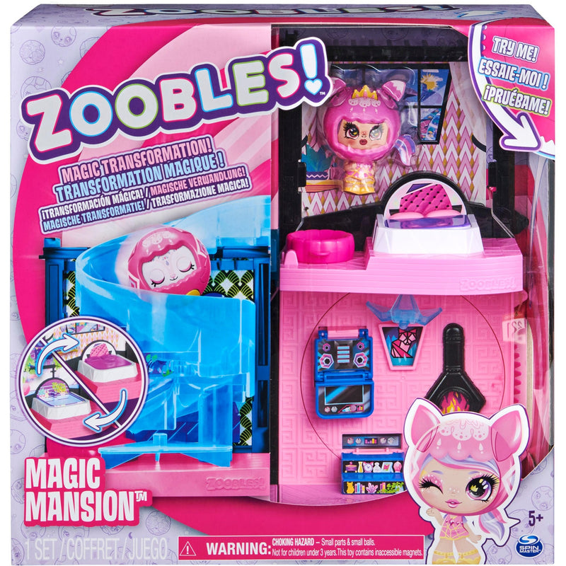 Afbeelding laden in galerijviewer, Spin Master Zoobles Mansion speelset
