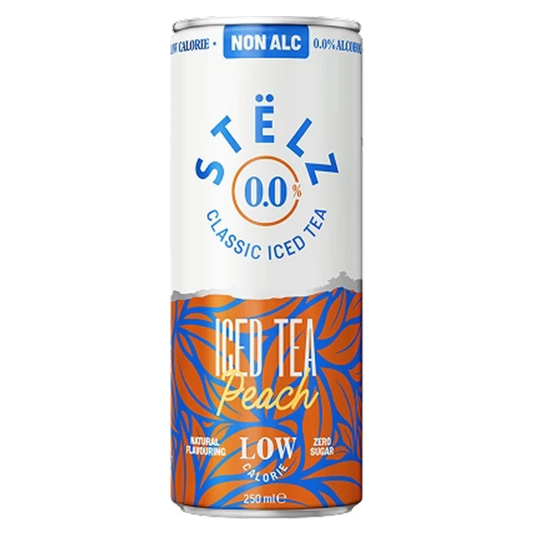 Stelz iced tea peach 0.0% (12x 250 ml)