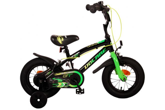 Afbeelding laden in galerijviewer, Volare Super GT Kinderfiets - Jongens - 12 inch - Groen - Twee handremmen
