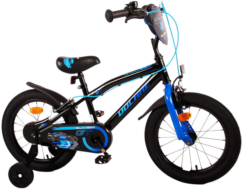 Afbeelding laden in galerijviewer, Volare Super GT Kinderfiets - Jongens - 16 inch - Blauw - Twee handremmen
