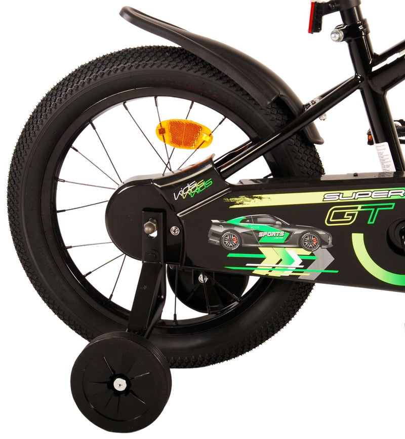 Afbeelding laden in galerijviewer, Volare Super GT Kinderfiets - Jongens - 16 inch - Groen
