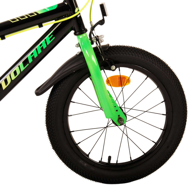 Afbeelding laden in galerijviewer, Volare Super GT Kinderfiets - Jongens - 16 inch - Groen - Twee handremmen
