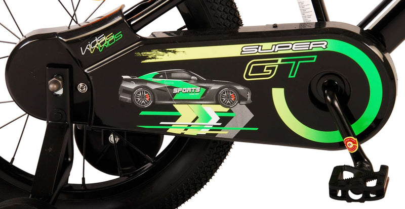 Afbeelding laden in galerijviewer, Volare Super GT Kinderfiets - Jongens - 16 inch - Groen
