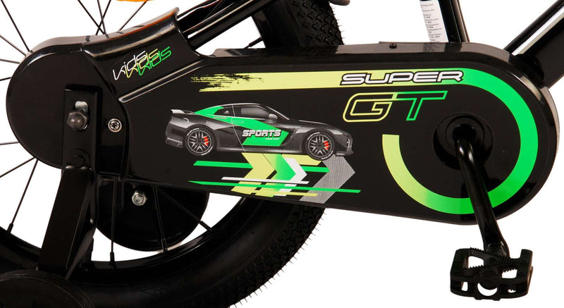 Afbeelding laden in galerijviewer, Volare Super GT Kinderfiets - Jongens - 16 inch - Groen - Twee handremmen
