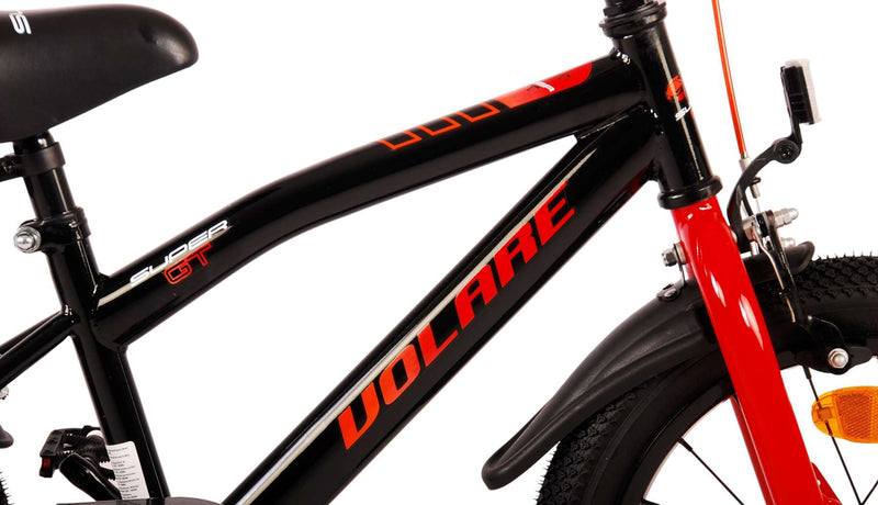 Afbeelding laden in galerijviewer, Volare Super GT Kinderfiets - Jongens - 16 inch - Rood
