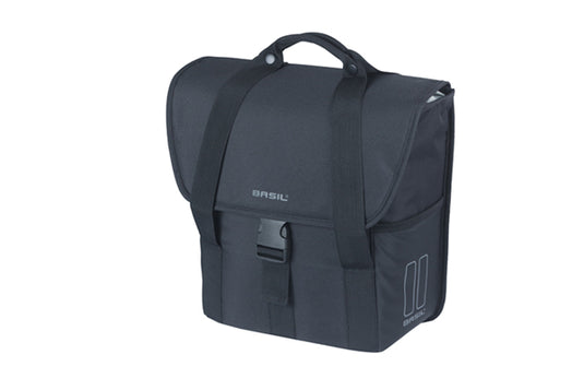 Basil tas go enkel zwart 16l