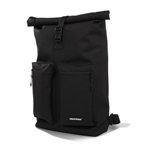 Urbanproof fietstas rolltop up recycle 20l zwart