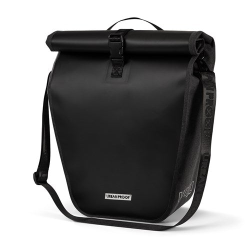 Afbeelding laden in galerijviewer, Urbanproof urban proof single district tas 20l zwart recycled
